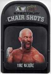 The Blade Wrestling Cards 2021 Upper Deck AEW Spectrum Chair Shots Metal Prices