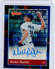 Walker Buehler [Pandora Blue] #R88S-WB Baseball Cards 2022 Panini Donruss Optic Retro 1988 Signatures Prices