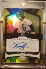 Kyler Gordon [Gold] #RS-KG Football Cards 2022 Panini Certified Rookie Signatures Prices