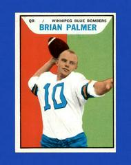 Brian Palmer #123 Football Cards 1965 Topps CFL Prices