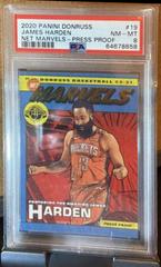 James Harden [Press Proof] Basketball Cards 2021 Panini Donruss Net Marvels Prices