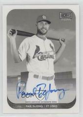 Paul DeJong [Autograph Black & White] #AS-PD Baseball Cards 2018 Topps Archives Snapshots Prices