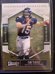 Tim Tebow [Significant Signatures Gold] #195 Football Cards 2010 Panini Classics Prices