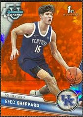 Reed Sheppard [Orange] #45 Basketball Cards 2023 Bowman Chrome University Prices
