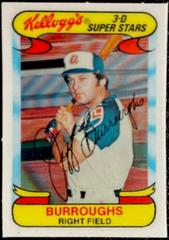 Jeff Burroughs Baseball Cards 1978 Kellogg's Prices