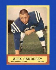 Alex Sandusky #6 Football Cards 1963 Topps Prices