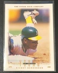 Rickey Henderson Baseball Cards 1996 Upper Deck Prices