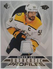 Roman Josi [Jersey] Hockey Cards 2020 SP Authentic Profiles Prices