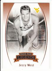 Jerry West [Bronze] #B65 Basketball Cards 2007 Press Pass Legends Prices