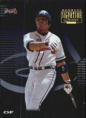 Andruw Jones Baseball Cards 2001 Donruss Signature Prices