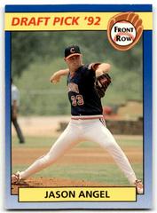 Jason Angel #10 Baseball Cards 1992 Front Row Draft Picks Prices
