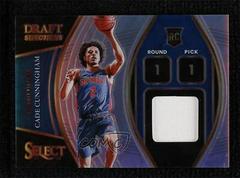 Cade Cunningham #DS-CCM Basketball Cards 2021 Panini Select Draft Selections Memorabilia Prices