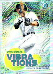 Spencer Torkelson #VV-2 Baseball Cards 2022 Bowman Virtuosic Vibrations Prices