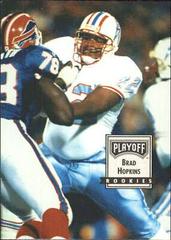 Brad Hopkins Football Cards 1993 Playoff Contenders Prices