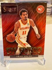 Trae Young #15 Basketball Cards 2021 Panini Select En Fuego Prices