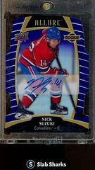 Nick Suzuki [Purple Diamond Autograph] #108 Hockey Cards 2019 Upper Deck Allure Prices