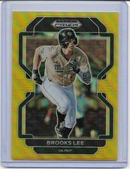 Brooks Lee [Gold] #PDP8 Baseball Cards 2022 Panini Prizm Draft Picks Prices