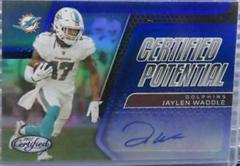 Jaylen Waddle [Blue] #CPS-JW Football Cards 2022 Panini Certified Potential Signatures Prices