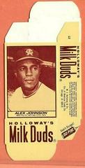 Alex Johnson Baseball Cards 1971 Milk Duds Complete Box Prices