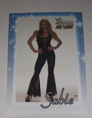 Sable #78 Wrestling Cards 2003 Fleer WWE Divine Divas Prices