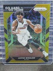 Justise Winslow [Gold Prizm] Basketball Cards 2016 Panini Prizm Go Hard or Go Home Prices