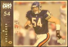 Brian Urlacher #14 Football Cards 2001 Upper Deck Game Gear Prices