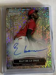Elly De LA Cruz [Speckle] #PA-ED Baseball Cards 2022 Bowman Sterling Prospect Autographs Prices