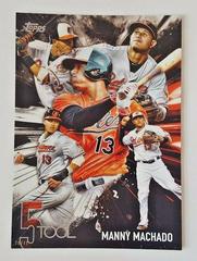 Manny Machado #5T-4 Baseball Cards 2017 Topps Five Tool Prices