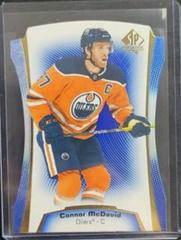 Connor McDavid [Blue] Hockey Cards 2021 SP Authentic Die Cuts Prices