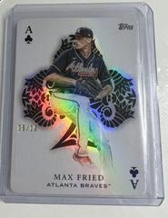 Max Fried [Red] #AA-20 Baseball Cards 2023 Topps All Aces Prices
