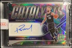 Domantas Sabonis [Marble] #CAS-DSB Basketball Cards 2021 Panini Spectra Catalysts Signatures Prices