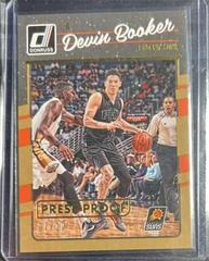 Devin Booker [Gold Press Proof] #121 Basketball Cards 2016 Panini Donruss Prices