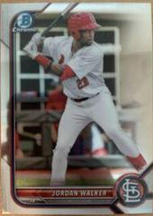 Jordan Walker #BCP-20 Baseball Cards 2022 Bowman Chrome Prospects Prices