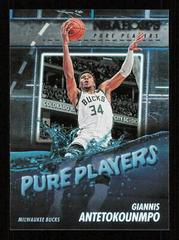 Giannis Antetokounmpo Basketball Cards 2023 Panini Hoops Pure Players Prices