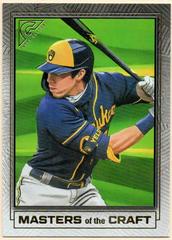 Christian Yelich Baseball Cards 2021 Topps Gallery Masters of the Craft Prices