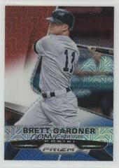 Brett Gardner [Red White Blue Mojo Prizm] #35 Baseball Cards 2015 Panini Prizm Prices