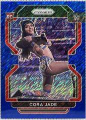 Cora Jade [Blue Shimmer Prizm] Wrestling Cards 2022 Panini Prizm WWE Prices