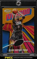 Allen Iverson [Jersey Refractor] Basketball Cards 2003 Finest Prices