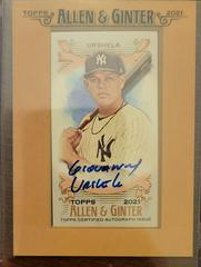 Gio Urshela Baseball Cards 2021 Topps Allen & Ginter Framed Mini Baseball Autographs Prices