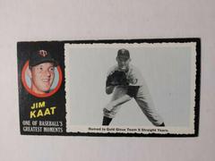 Jim Kaat #7 Baseball Cards 1971 Topps Greatest Moments Prices
