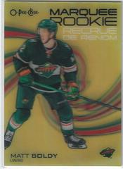 Matt Boldy Hockey Cards 2022 O Pee Chee 3D Marquee Rookies Prices