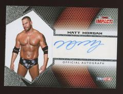 Matt Morgan Wrestling Cards 2009 TriStar TNA Impact Autograph Prices
