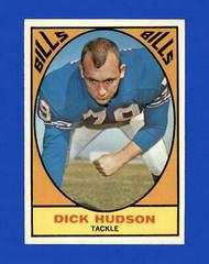 Dick Hudson #22 Football Cards 1967 Topps Prices