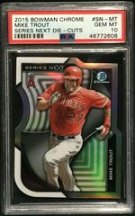 Mike Trout #SN-MT Baseball Cards 2015 Bowman Chrome Series Next Die-Cuts Prices