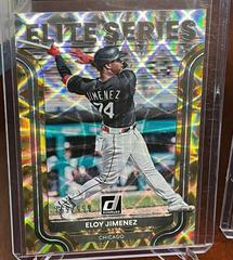 Eloy Jimenez #ES-9 Baseball Cards 2022 Panini Donruss Elite Series Prices