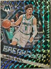 LaMelo Ball [Mosaic] #1 Basketball Cards 2022 Panini Mosaic Breakaway Prices