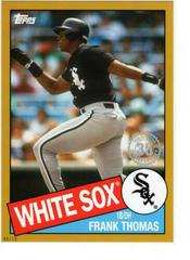 Frank Thomas [Gold] Baseball Cards 2020 Topps 1985 35th Anniversary Prices