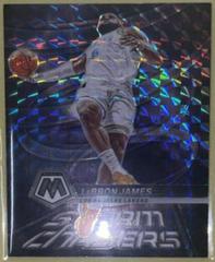 LeBron James #2 Basketball Cards 2022 Panini Mosaic Storm Chasers Prices