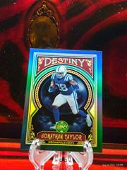 Jonathan Taylor #D-29 Football Cards 2022 Panini Legacy Destiny Prices