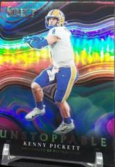 Kenny Pickett [Silver] #US-KP Football Cards 2022 Panini Select Draft Picks Unstoppable Prices
